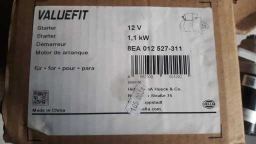 HELLA STARTER A3 TT IBIZA LEON TOLEDO OCTAVIA