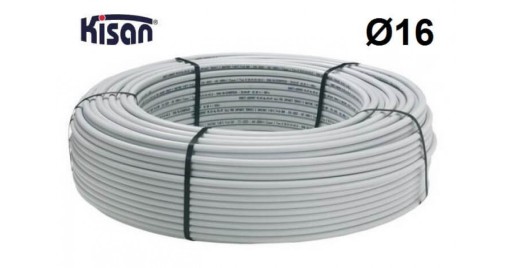 ТРУБА KISAN 16x2 PE-Xb/AL/PE ALU PEX (500M) 1 КРУГЛЫЙ