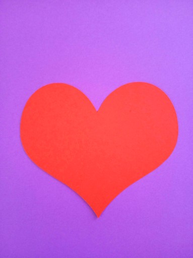 Обрывки бумаги HEART, 13 шт, цвета