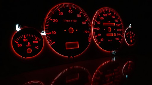 AUDI 80 И 90 B3 B4 Циферблаты счетчика INDIGLO PATTERN S2