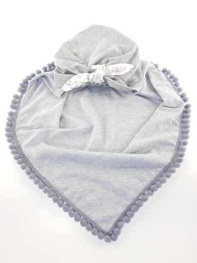 KOMPLET DLA DZIEWCZYNKI CZAPKA TURBAN PINUP + CHUSTKA POD SZYJĘ 0-99LAT 6W