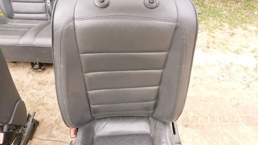 ПЕРЕДНИЕ СИДЕНИЯ VW TOUAREG, ЧЕРНАЯ КОЖА
