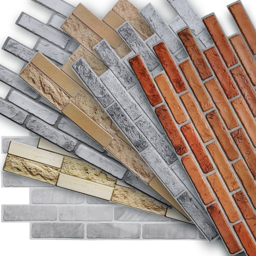 Стеновые панели Декоративный кирпич ПВХ BRICK LIGHT