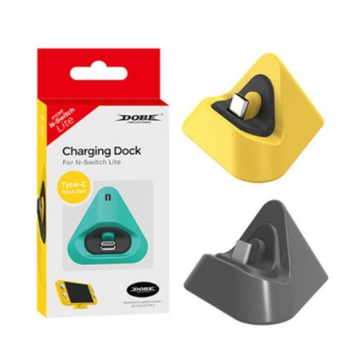 Mini podstawka dock ładowania stacja Nintendo Switch /NS OLED LITE Żółta