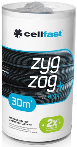 Расширяемый шланг + разбрызгиватель 15-30м Cellfast ZygZag