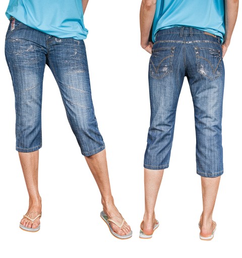 Женские короткие шорты Fisherman Jeans 5049 р 68