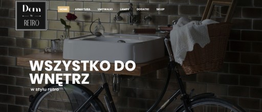 BATERIA umywalkowa KRAN styl retro SREBRNY CHROM