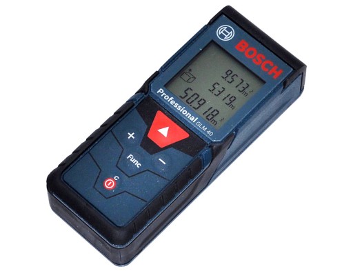 Лазерный дальномер GLM 40 BOSCH с подсветкой