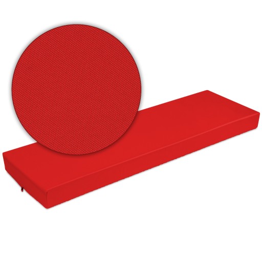 PODUSZKA na meble z palet palety 120x40x8 czerwony