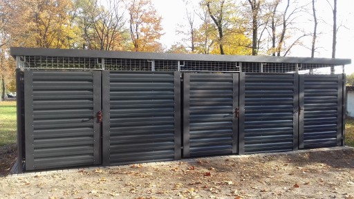 Wiata śmietnikowa, altana, osłona, 9x3m,PRODUCENT