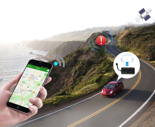 GPS-ЛОКАТОР GT02A SMS WWW ANDROID IOS АВТОМОБИЛЬ