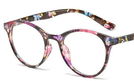 OKULARY KWIATY KOREKCYJNE MINUSY 0 DO -6 co 0.5