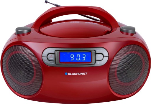 БУМБОКС BB18RD BLAUPUNKT FM/CD/MP3/USB/AUX КРАСНЫЙ
