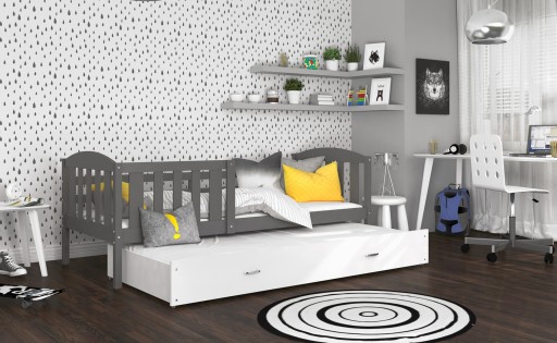 Кровать детская двуспальная 200x90 KUBUŚ P2