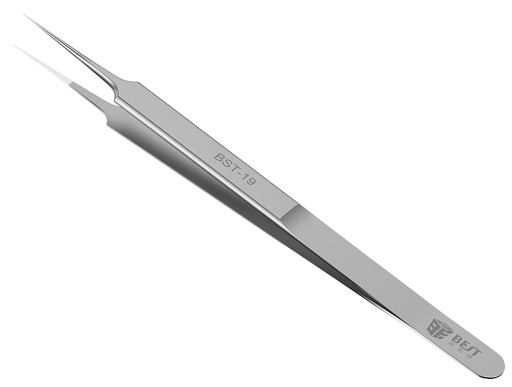 ПИНЦЕТ ТОЧНЫЙ ЧАСОВОЙ МАТЕРИАЛ SMD МОДЕЛИ BST-19 0,2
