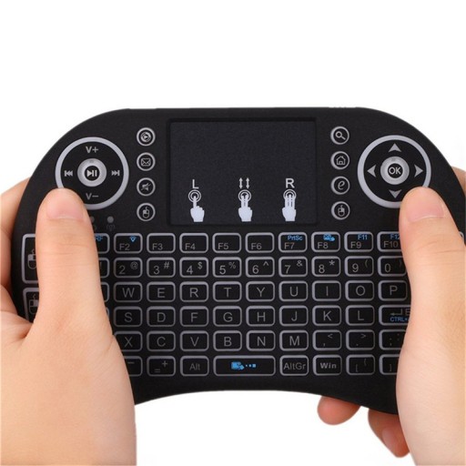БЕСПРОВОДНАЯ ПОДСВЕТКА КЛАВИАТУРА Smart TV i8+