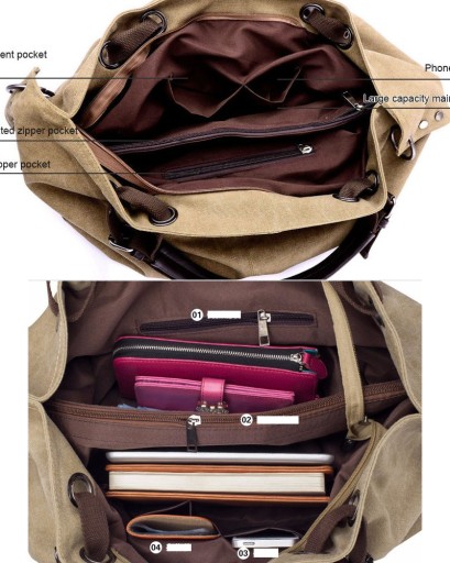 БОЛЬШАЯ СУМКА А4 ЖЕНСКАЯ СУМКА CANVAS SHOPPER X910