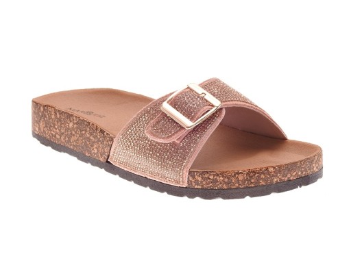 Женские тапочки с шпильками L-1032 Pink R.37