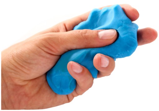 Masa do ćwiczeń dłoni therapy putty zielona qmed
