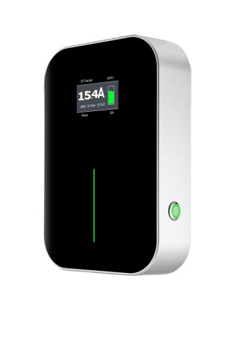 Зарядная станция для электромобилей, 22 кВт, розетка Т2, RFID
