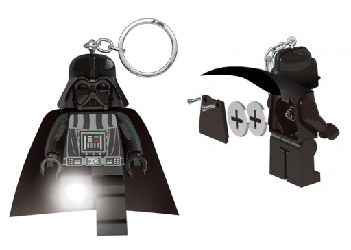 Брелок со светодиодной подсветкой LEGO STAR WARS ДАРТ ВЕЙДЕР LGL KE7