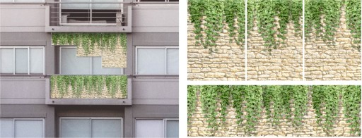 множество дизайнов ЖАЛЮЗИ ПО ИНДИВИДУАЛЬНОСТИ, сетчатый коврик 50x150