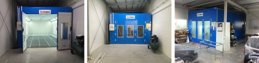 Кабина КОМОРА, зона покраски FOBO 920E