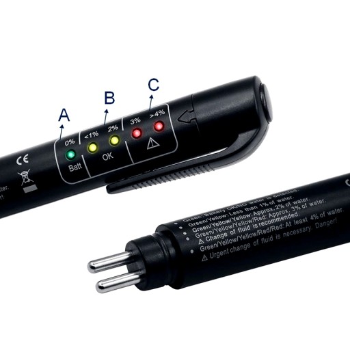ТЕСТЕР ТОРМОЗНОЙ ЖИДКОСТИ DOT 3 4 5 LED