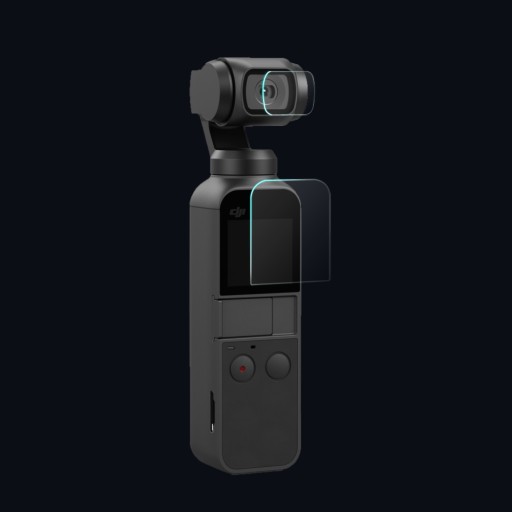 Набор из 2 защитных очков для линз экрана для DJI OSMO POCKET 2