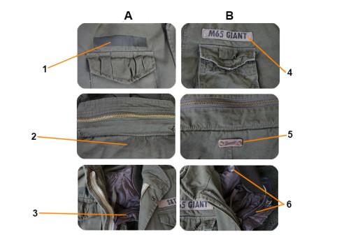 NOWY Model KURTKA M65 GIANT 3w1 PARKA BRANDIT M