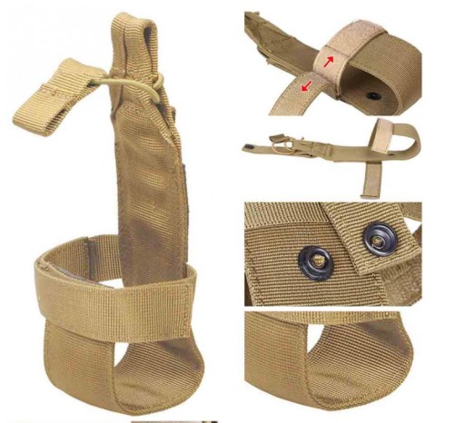 ТАКТИЧЕСКИЙ ДЕРЖАТЕЛЬ ДЛЯ БУТЫЛОК MOLLE EDC