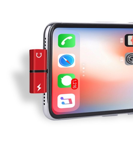 Adapter 2w1 Lightning / Audio / iPhone 7 / 7 PLUS