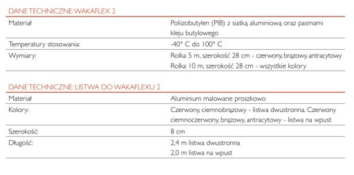 Лента Wakaflex 2 – 10 метров, Цвет: Темно-красный
