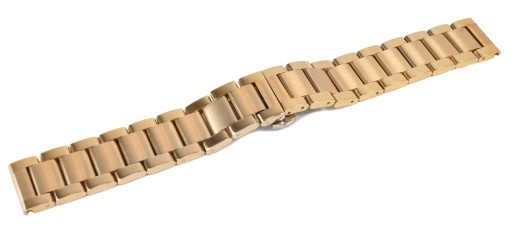 Браслет для стали розового золота 20 мм Pvd M7 Watch