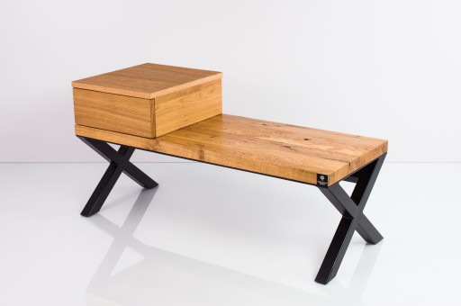 55 Производитель Скамья Лофт Столешница Ольха EMRA WOOD LM-10