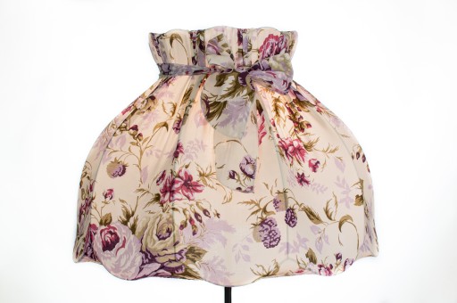 Абажур с бантом ENGLISH ROSES FLOWERS BEIGE 51