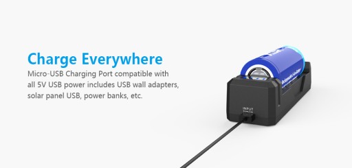 Зарядное устройство для литий-ионных аккумуляторов 18650 20700 21700 XTAR SC1 !!2A!