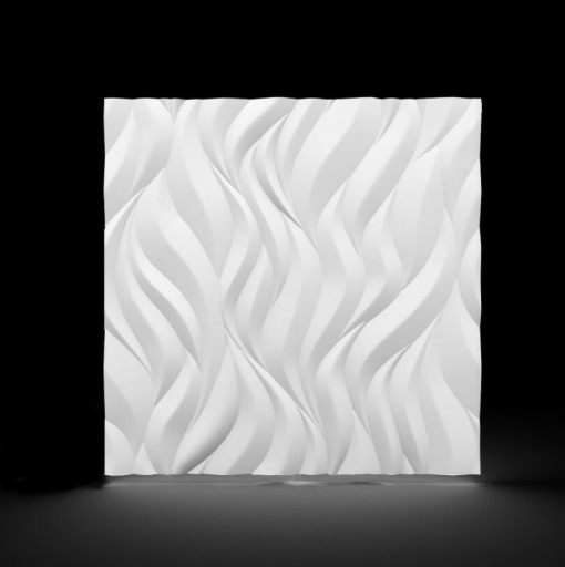 3D Стеновые панели из пенополистирола 60x60 FLAMES