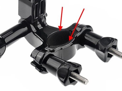 ДЕРЖАТЕЛЬ ВЕЛОСИПЕДНЫЙ ШТАТИВ ЛЫЖНЫЕ палки для GOPRO 3 3+ 4