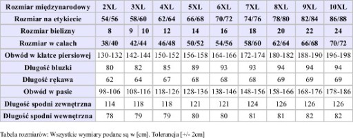 ADAMO DUZE ROZMIARY KOSZULKA TERMICZNA 3XL 142-144