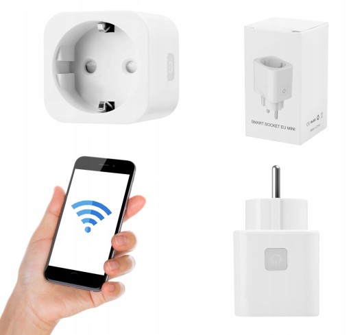 Умная розетка Sonoff MINI Plug 10A 2200W