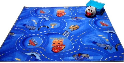 КОВЕР DISNEY CARS 150x200 МАШИНЫ ДОРОГИ ГОНОЧНЫЕ