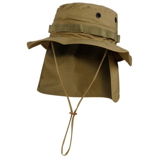 Mil-Tec TEESAR Brit Neck Flap Coyote M Британская шляпа с воротником