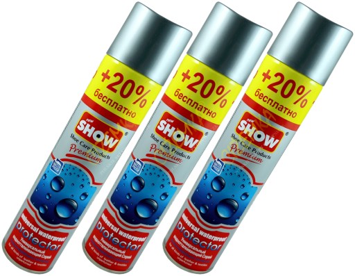 3X SHOW НУБУК ЗАМШЕВАЯ ПРОПИТКА 250 мл + 50 БЕСПЛАТНО