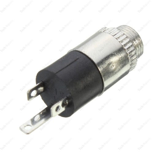 Гнездо Mini Jack 3,5 мм для крепления к корпусу