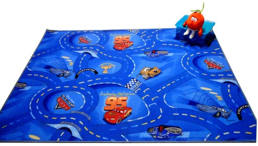 КОВЕР DISNEY CARS 150x200 МАШИНЫ ДОРОГИ ГОНОЧНЫЕ