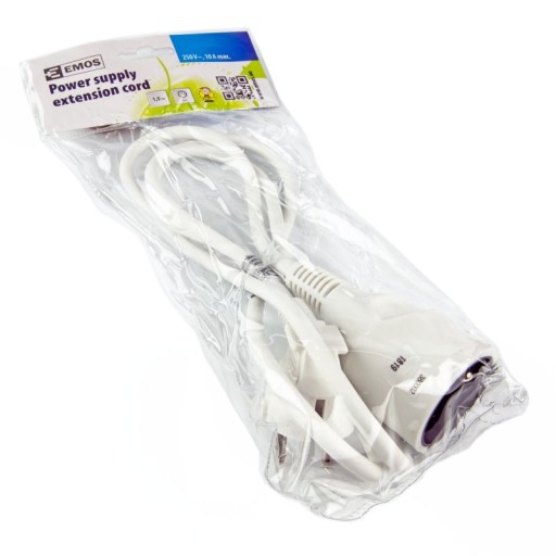 Одинарный удлинительный кабель 1,5 м P0111 EMOS