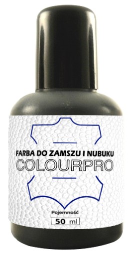 COLOURPRO 50 мл — краска для замши и нубука, светло-коричневая
