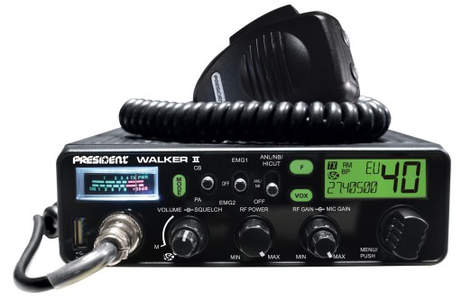 PRESIDENT WALKER II ASC CB RADIO Z WYŻSZEJ PÓŁKI