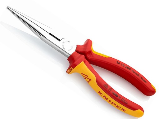 KNIPEX 2616200 szczypce cęgi VDE wydłużone 200mm / 26 16 200